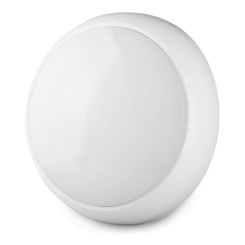 10W LED loftlampe med nødlys - IP65, Samsung LED chip, 3 timers batteritid, Ø32cm, bulkhead
