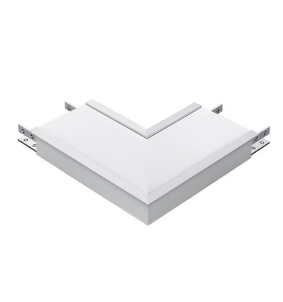 12W L-samling til LED lineær indbygning - Samsung LED chip, 1000lm, 4000K, sølv kabinet