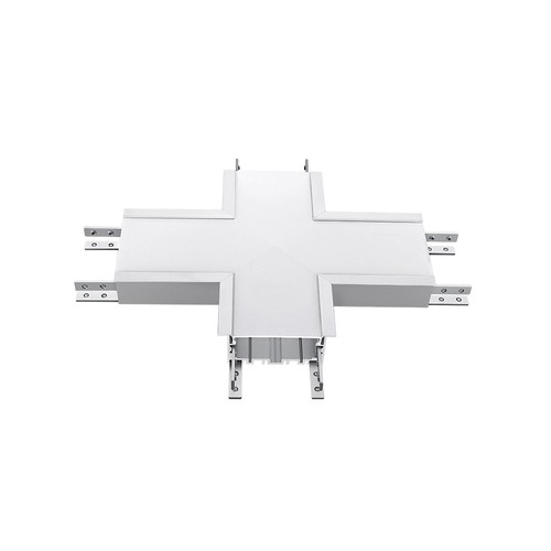 16W X-formet LED connector til indbygning - Samsung LED chip, 1600lm, sølv kabinet, 4000K