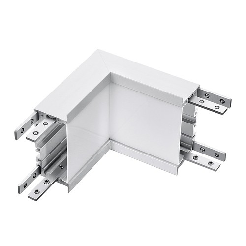 10W L-formet connector til lineær belysning - Samsung LED chip, 1000lm, 4000K, aluminium