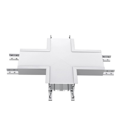 16W X-formet samleled til lineær belysning - Samsung LED chip, 1600lm, hvid krop, 4000K