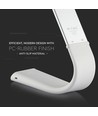 6,5W fleksibel LED bordlampe, genopladelig - 12V, hvid, dæmpbar, 3-i-1 CCT, touch-styring