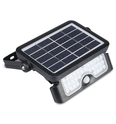 5W LED Solar Projektør - 4000K
