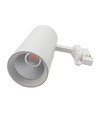 30W 3-faset RA90 Skinnespot - 130lm/w, 3900lm, Hvid, Flicker free