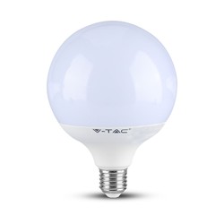Elmateriel G120 LED Pære 18W E27 - Plast, Samsung Chip, 6400K.
