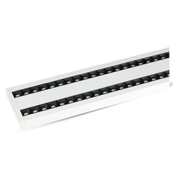 Elmateriel 60W LED Lineær Hængende Lys - Samsung Chip 4000K, Hvid, Forbindelig