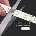 360 Leder LED Stripelys 30W/m - 6400K, IP20, 5m/rulle
