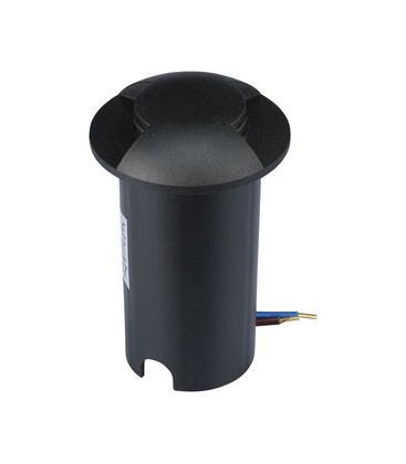 1W LED Nedgravningsspot Lys (12V) 6500K-Sort, IP67 1W LED Nedgravningsspot Lys (12V) 6500K-Sort, IP67