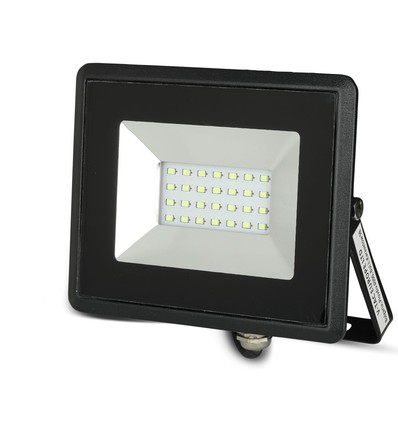 20W LED projektør - Grøn, Sort hus, arbejdslampe