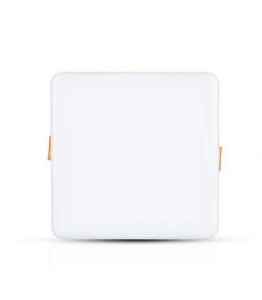 24W LED Panel - Samsung Chip, 6400K, kvadratisk, justerbart 24W LED Panel - Samsung Chip, 6400K, kvadratisk, justerbart