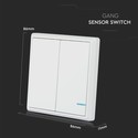 2-gang vej sensorafbryder - IP54