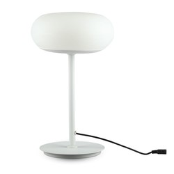 Elmateriel 25W LED Bordlampe - Designer, Touch Dæmpbar, 3000K, Hvid
