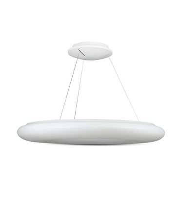 105W designer hængeloftlampe LED - TRIAC dæmpbar, 3000K, hvid 105W designer hængeloftlampe LED - TRIAC dæmpbar, 3000K, hvid