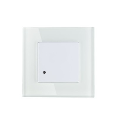 Vægmonteret mikrobølgesensor - Hvid, til indbygning, Max 300W