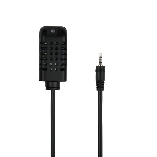 Temperatur og fugtighedssensor - Sort, IP20, til VT-5145, eWeLink kompatibel, indendørs