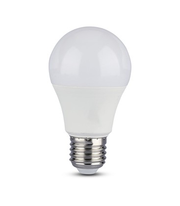 9W A60 LED pære E27 - Mikrobølgesensor, 6400K 9W A60 LED pære E27 - Mikrobølgesensor, 6400K