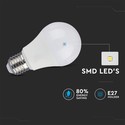 9W A60 LED pære E27 - Mikrobølgesensor, 6400K