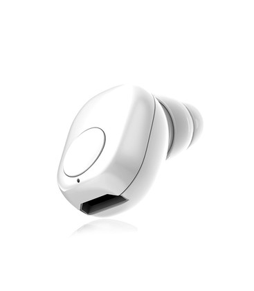 Bluetooth ørepropper - 55mAh Batteri, Hvid Bluetooth ørepropper - 55mAh Batteri, Hvid