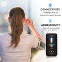 Bluetooth ørepropper - 55mAh Batteri, Hvid