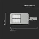 120W Gadelampe - LED (Inventronics-dæmpbar, Samsung chip, 5700K, 140 lm/W)