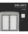 120W LED gadelampe med Samsung chip - 140lm/W, dæmpbar Inventronics driver, IP66, grå kabinet