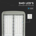 150W Gadearmatur - LED, Dimbar, Samsung Chip, 4000K, 140lm/W