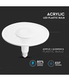 18W LED UFO pære, E27 - Samsung LED chip, Ø22cm, 1200lm, 5 års garanti