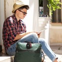 Bærbar Bluetooth-Højtaler - TWS-Funktion, 800mAh Batteri, Rød