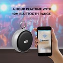 Bærbar Bluetooth Højttaler - TWS-funktion, 800mAh Batteri, Grå