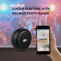 Bluetooth højttaler - TWS funktion, 800mAh batteri, sort