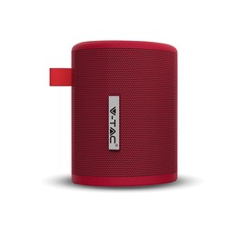 Producenter Bærbar Bluetooth-højttaler med TWS-funktion - 1500mAh Batteri, Rød.