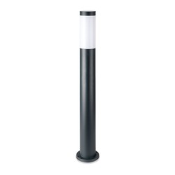 Havelamper V-Tac grå havelampe, rustfri - 80 cm, IP44 udendørs, E27 fatning, uden lyskilde