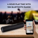 bærbar Bluetooth-højttaler - 1200mAh batteri, TWS-funktion