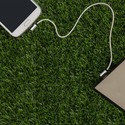 1M Type-C USB Kabel L-Type - Grå (Diamond Serien)
