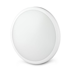 Elmateriel 12W LED Slim Dome Lys - Sensor, Samsung Chip, 6400K