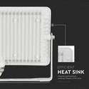30W projektør - Samsung chip, 1m kabel, 6400K, hvid hus