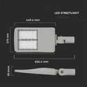 100W LED Gadelampe - Inventronics Driver, Samsung Chip, 5700K, 140lm/W