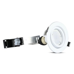 Elmateriel GU10 5W - Spotlight, Hvidt Hus, 4000K, 3 stk/pakke