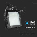 1000W LED Projektør - Samsung Chip, 4000K, Sort Hus, 120lm/W