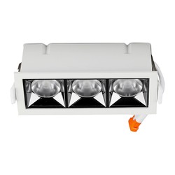 Elmateriel 12W LED Reflektor, Downlight, Samsung Chip, 5700K, 12D