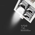 16W Downlight - LED, Reflektor, Samsung Chip, 4000K, 12D