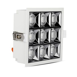 Elmateriel 36W Downlight - LED, Reflektor, Samsung chip, 5700K, 12D.