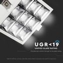 36W Downlight - LED, Reflektor, Samsung chip, 5700K, 12D