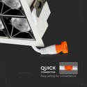 16W Downlight - Reflektor, LED, Samsung Chip, 5700K, 38d