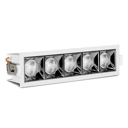Elmateriel 20W LED Reflektor Downlight - Samsung Chip, 5700K, 38D.