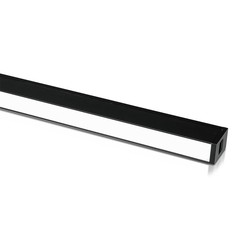 Elmateriel LED Magnetisk Lineær Lys 20W - 3000K, Sort, IP20, 24V