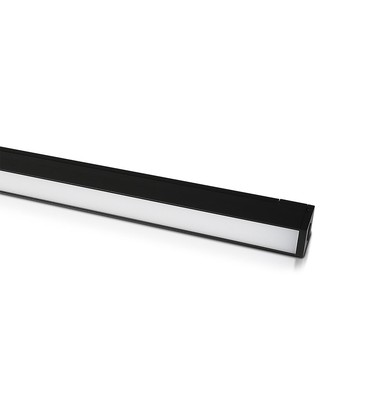30W Magnetisk Lineær Lys - 3000K, Sort, IP20, 24V 30W Magnetisk Lineær Lys - 3000K, Sort, IP20, 24V