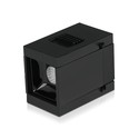 1W LED magnetisk lineært spotlys - 3000K, sort, IP20, 24V