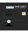 VT-4141 1W LED MAGNETIC SMD LINEAR SPOTLIGHT 3000K-BLACK IP20 24V