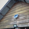 20W Solpanel - LED projektør, 6000K